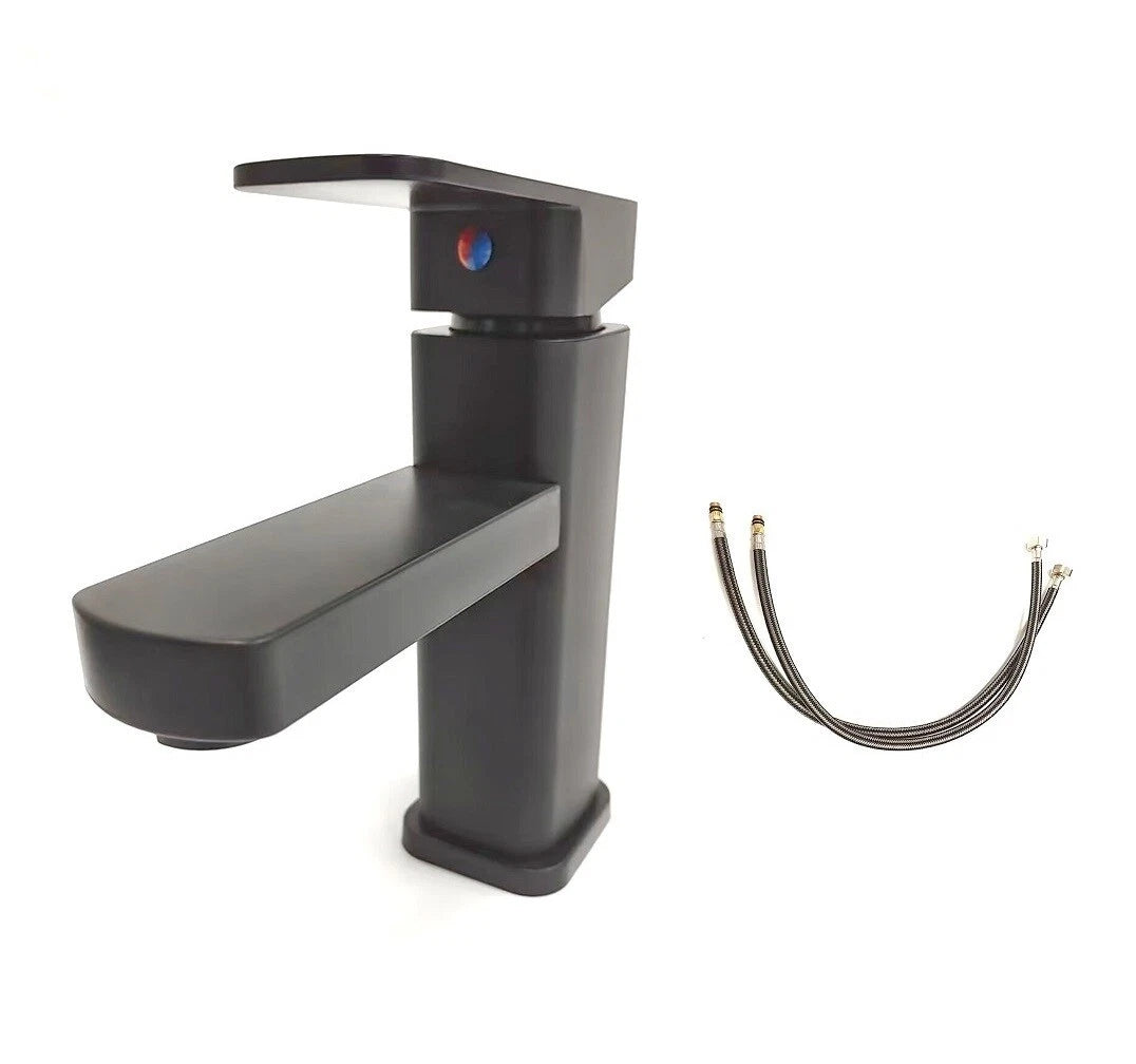 Faucet / Sink Mixer Sprayer / Handle Hot&Cold Water for US Black Plastics