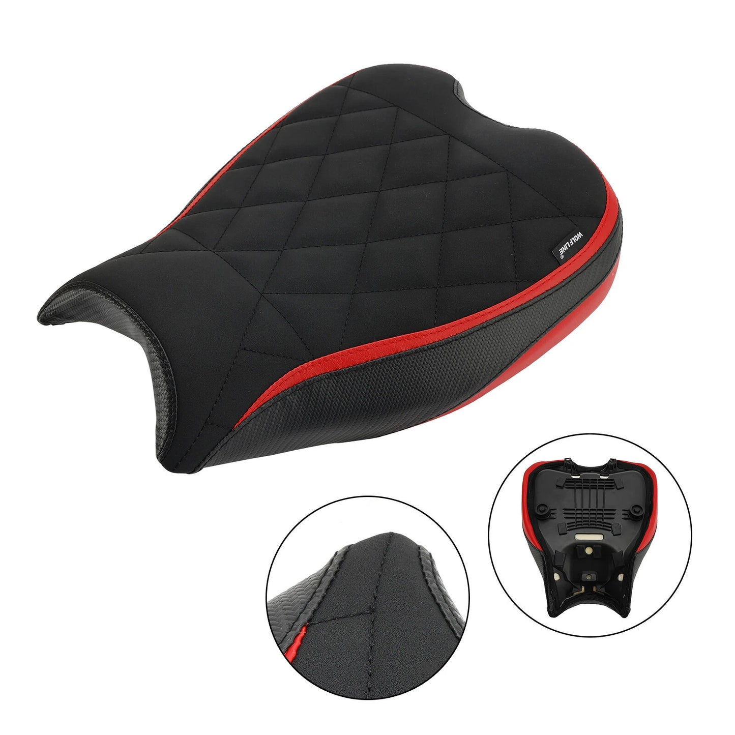Driver Cushion Den Front Seat for Ducati Streetfighter V2 (2022-2023)