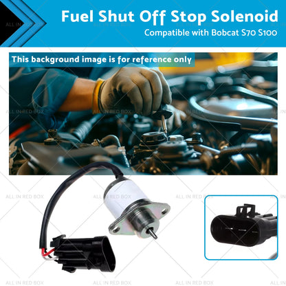 Fuel Shut Off Solenoid for Bobcat 463 553