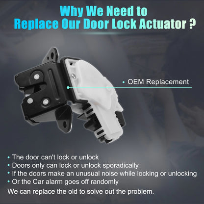 Rear Liftgate Door Lock Actuator Motor for Mazda CX-9 (2016-2019)
