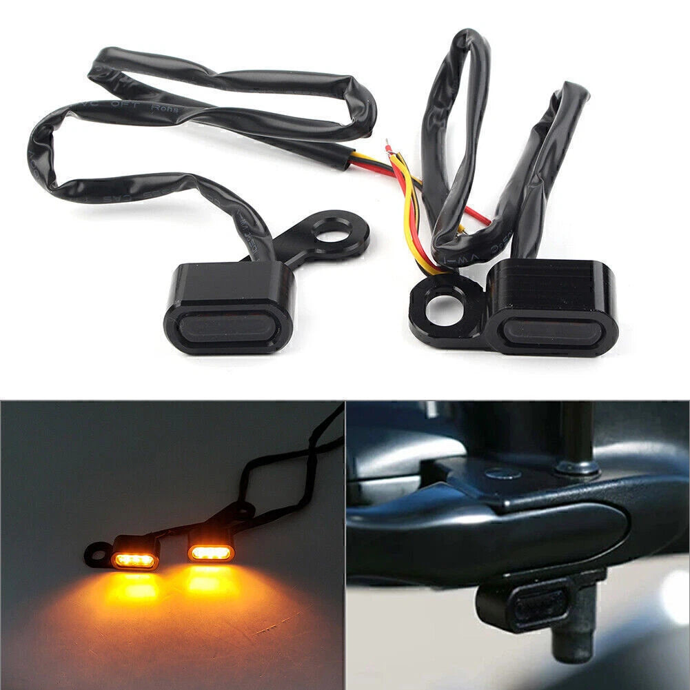 Amber LED Turn Signal Light for Harley Touring Electra Glide (2009-2017)