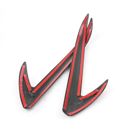 2 x Carbon Fiber Side Mirror Base Covers for Toyota C-HR (2016-2018)