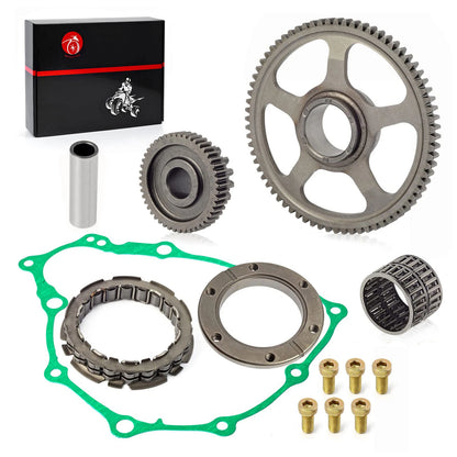 Starter Clutch for Honda TRX400EX 1999-2008, One Way Bearing & Gasket