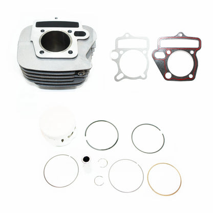 125cc Engine Rebuild Kit Cylinder Barrel Piston Gasket for YX PIT PRO DIRT BIKE