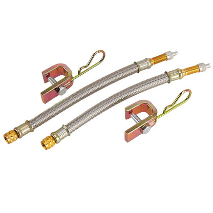 7" Valve Stem Flexible Extensions for Dually Tyres - Adaptor