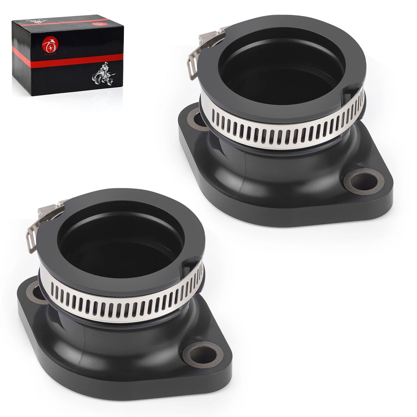 2 x Intake Manifold Boot for Polaris Trail Boss 250 250R (1988–1988)