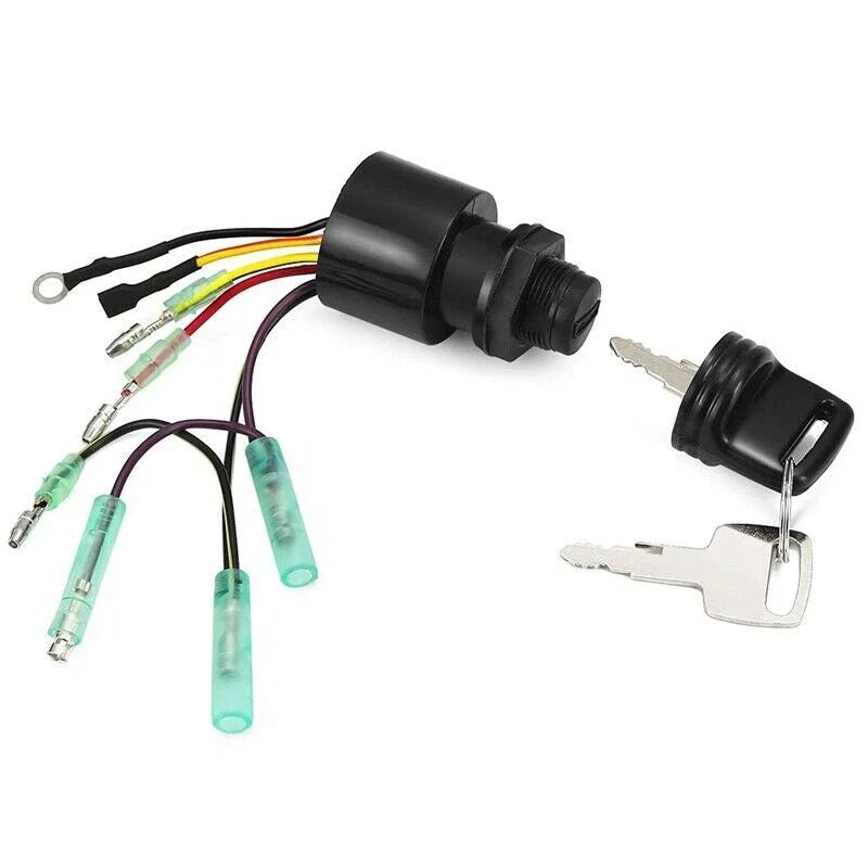 Boat Ignition Key Switch for Mercury Outboard Control Box Motor