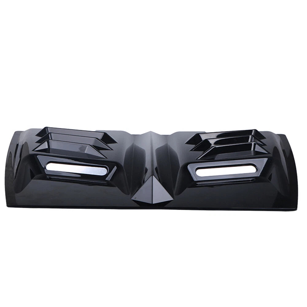 ABS Glossy Black Hood Vent Scoop Cover for Car Exterior Trim