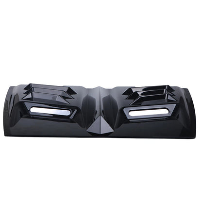 ABS Glossy Black Hood Vent Scoop Cover for Car Exterior Trim