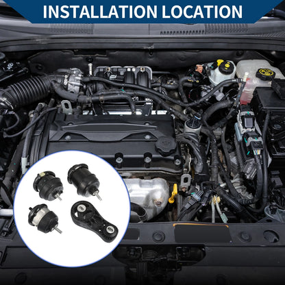 Engine Trans Mount Set for Buick Enclave GMC Acadia (2009–2017)