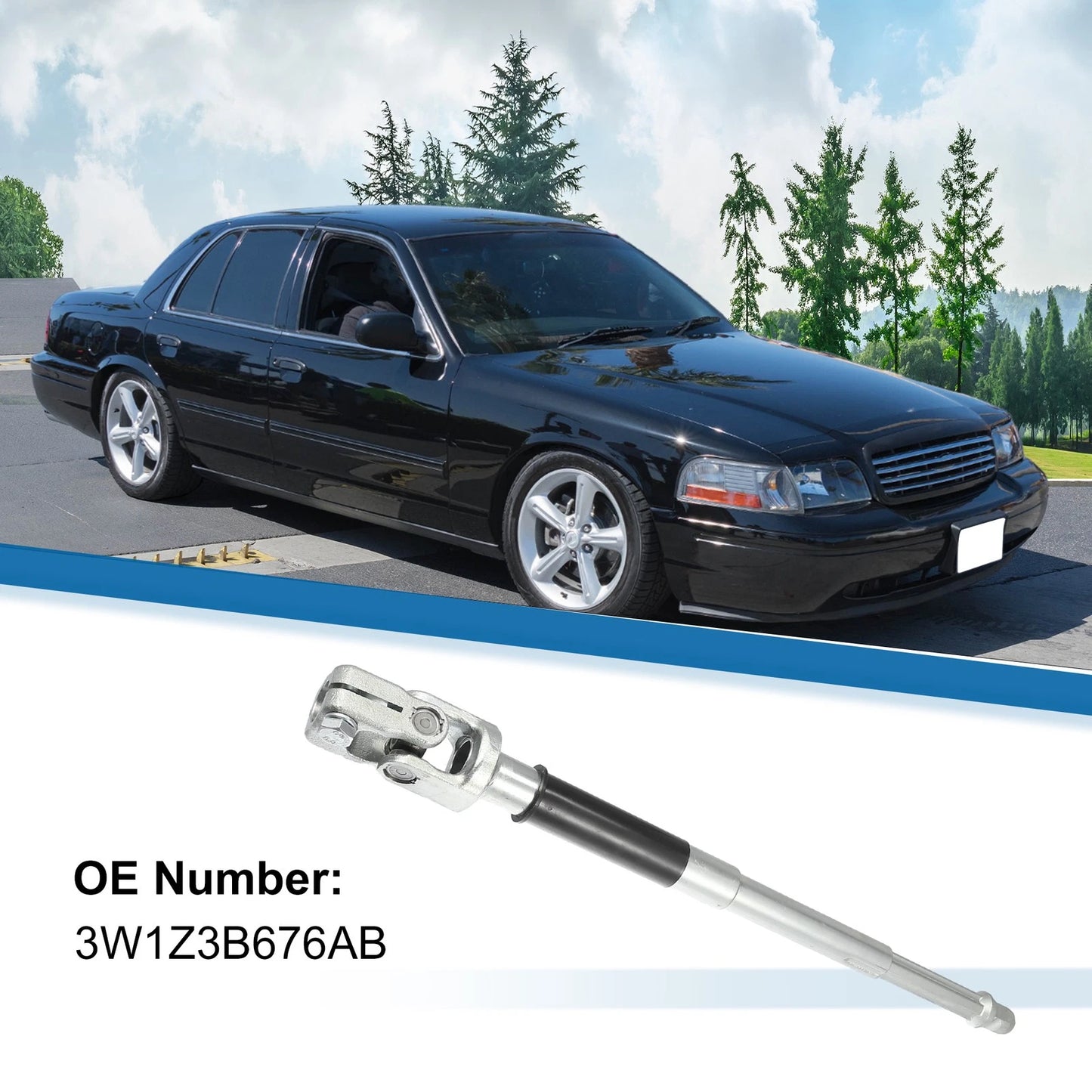 Intermediate Steering Column Shaft for Ford Crown Victoria (2006-2011)