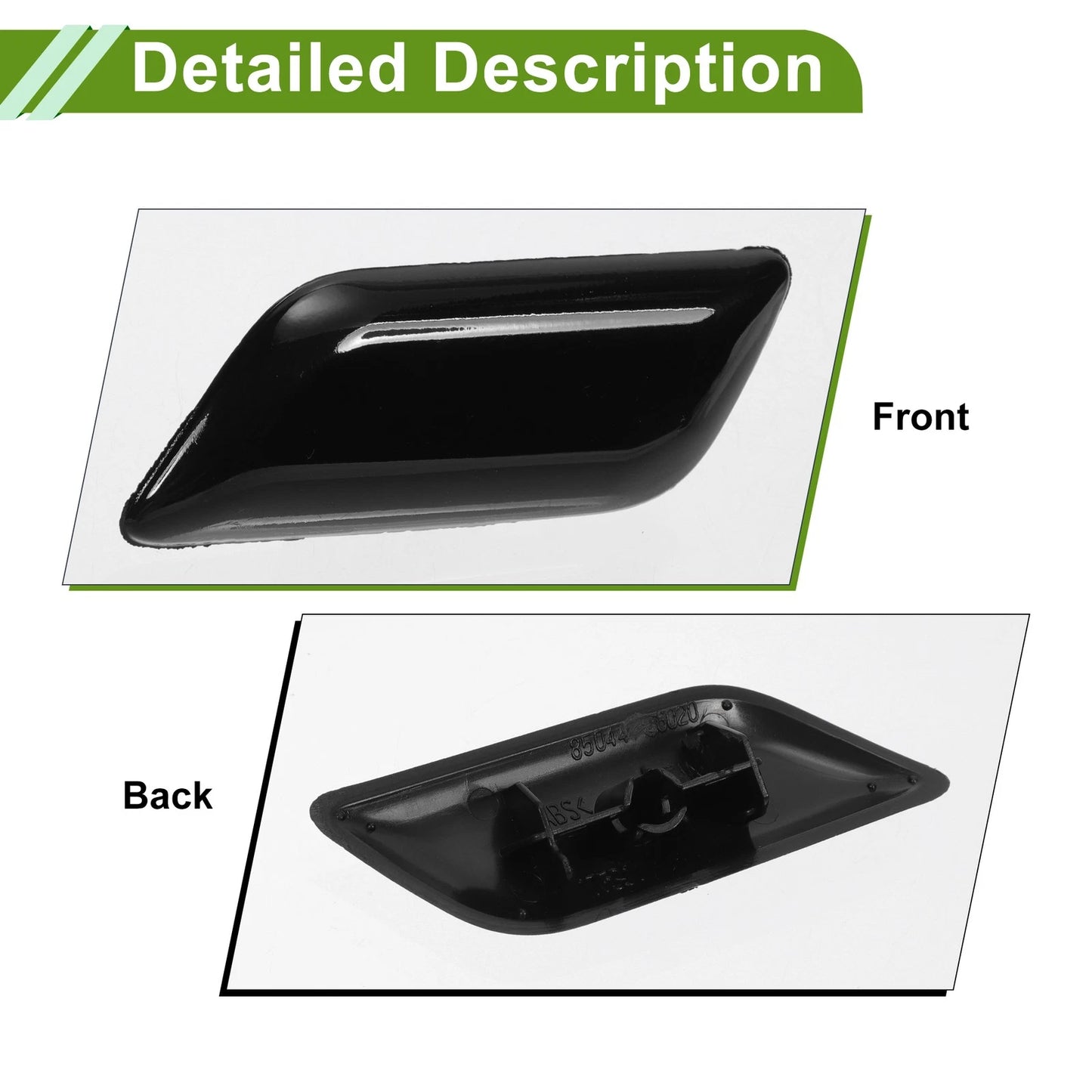 Front Left Washer Nozzle Cover for Toyota Camry (2011-2015)