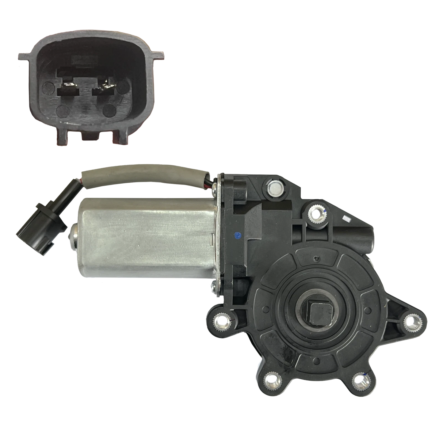 Right Window Regulator Motor 2 Pin for Nissan X-Trail/Navara Tiida (2004–2012)