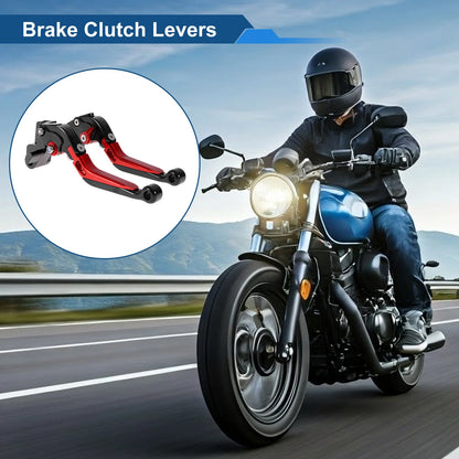 Levers / Adjustable Short Long for Kawasaki ER-5 (2004-2005)