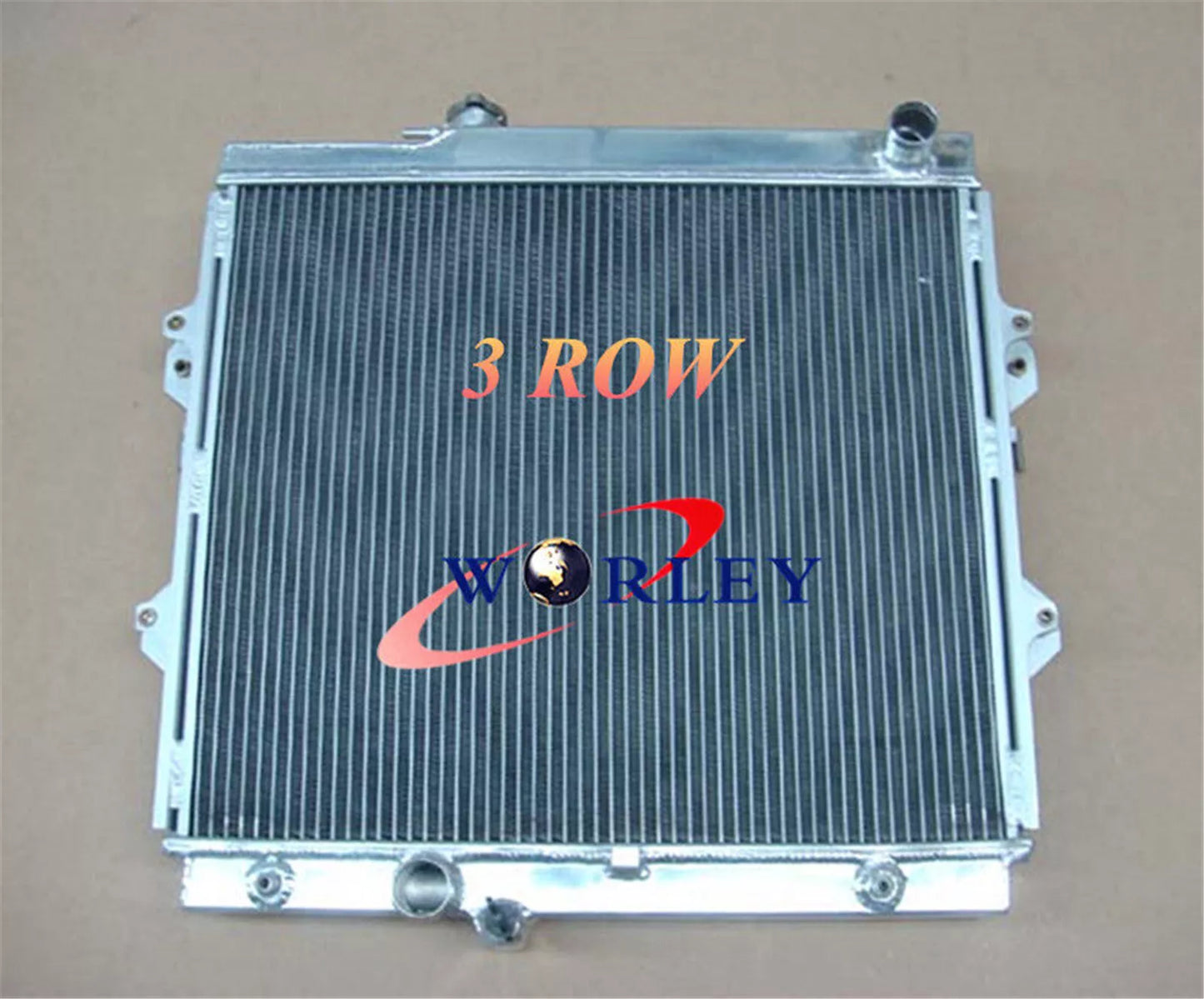 3-Row Aluminum Radiator for Toyota Hilux RZN149 RZN174 2.7L (1997-2005)
