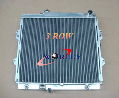 3-Row Aluminum Radiator for Toyota Hilux RZN149 RZN174 2.7L (1997-2005)
