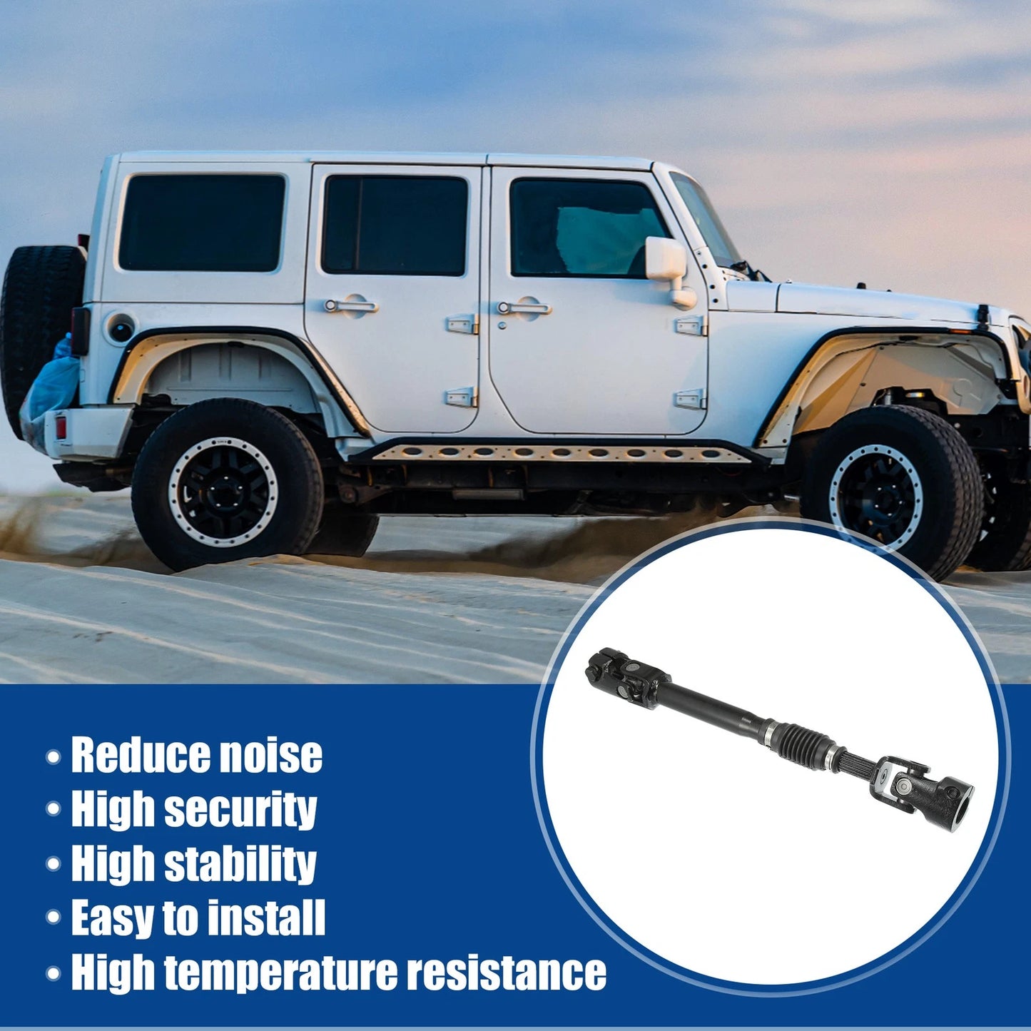 Intermediate Steering Column Shaft for Jeep Wrangler (2007-2019)