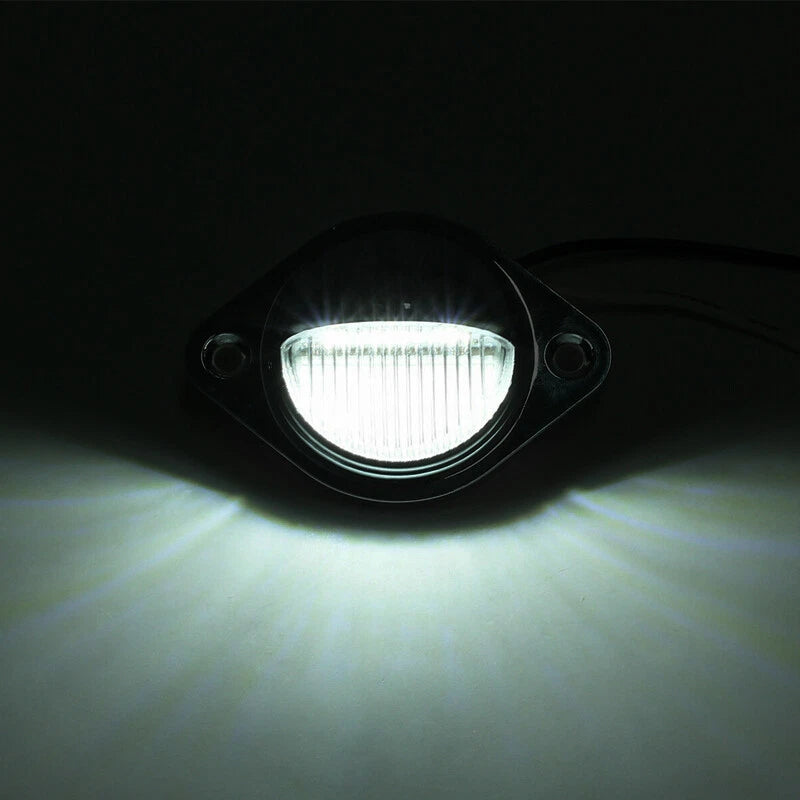 Universal LED License Plate Lights for Truck SUV Trailer RV