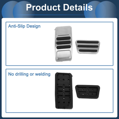 Automatic Foot Accelerator Pedal Cover for Ford Mustang (2015-2024)