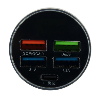 Car Charger 150W 4 USB Ports Type-C