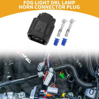 Pin Fog Light DRL Lamp Connector Plug for Honda