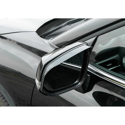2 x Exterior Mirror Rain Eyebrow Covers for Toyota Highlander (2014-2019)