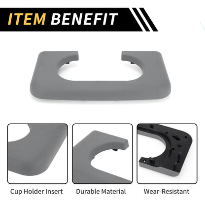 Center Console Cup Holder Armrest Pad for Ford F-250 F-350 (1999-2009)