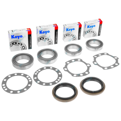 2 x Japanese Wheel Bearing Kits + Grease for Landcruiser 78-79 Series