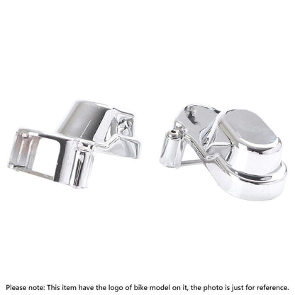 Chrome Rear Axle Cover Nut Bolt Caps Set for Harley Sportster 1200 883 (2005-2014)