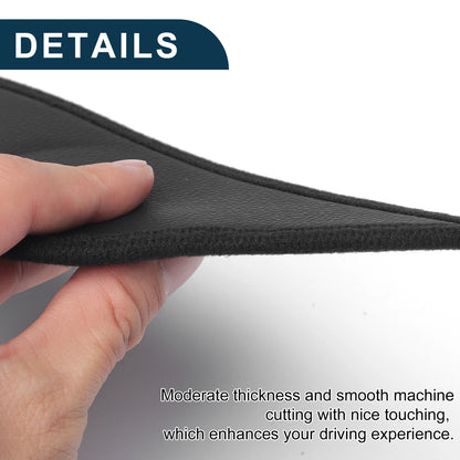 Car Door Anti Kick Pad Sticker Protector for Honda Fit (2021) - Black 1 x Set