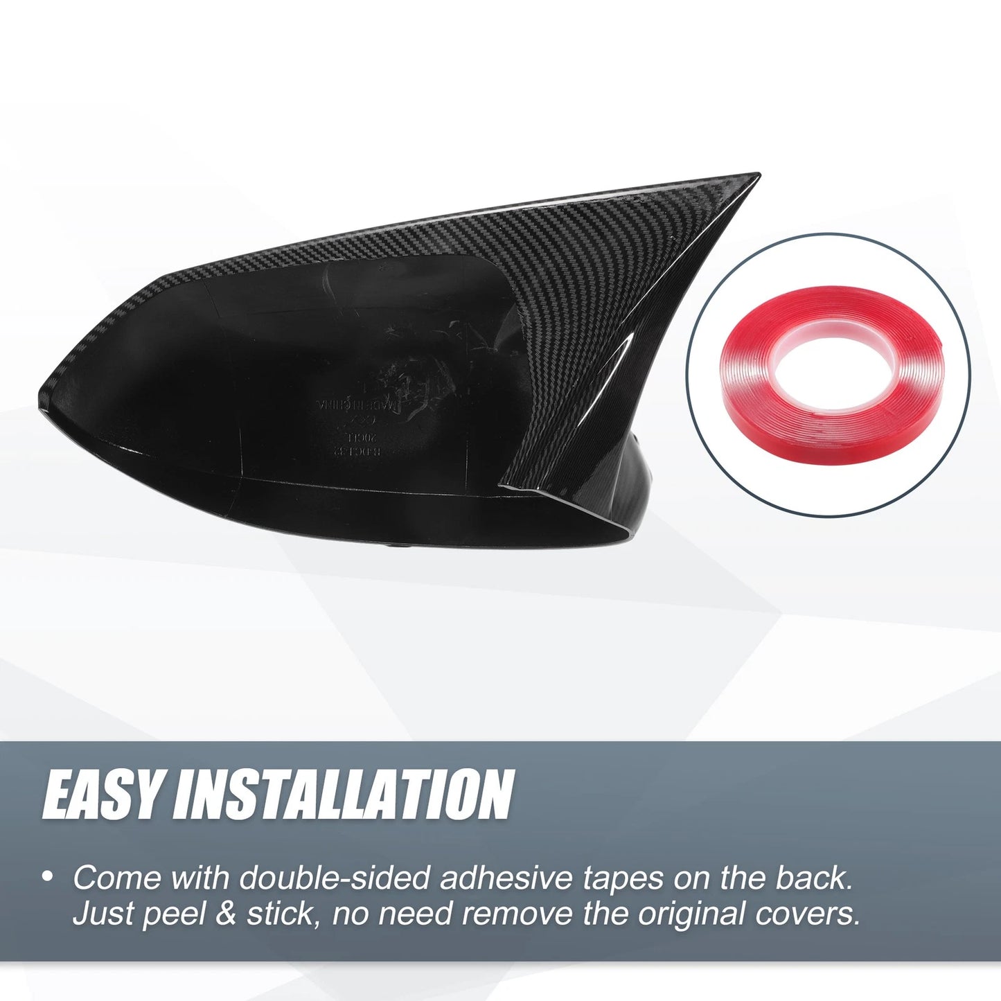 Carbon Fiber Rearview Mirror Covers for Toyota Corolla