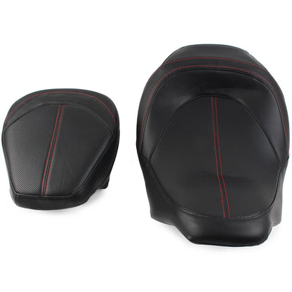 Low-Profile Driver Passenger Pillion Seat for Touring Road Glide CVO (2019-2022)