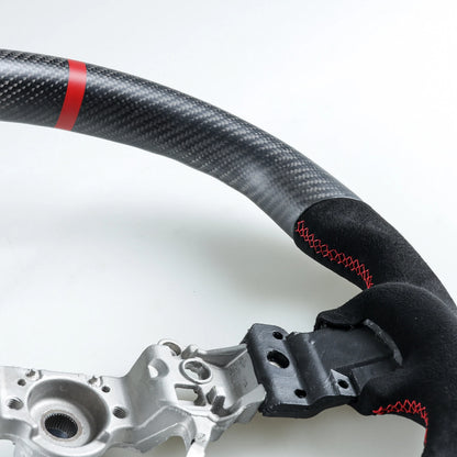 Steering Wheel Suede Matte Black for Subaru WRX STI (2015-2021)