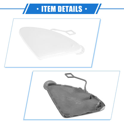 Front Bumper Tow Hook Eye Hole Cover for BMW 3 Series (2012-2015) White