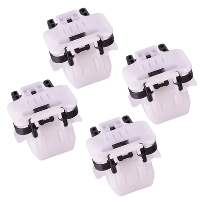 4 x Nylon Rear Seat Buckle Clips for Honda Acura