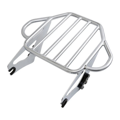 Sissy Bar Luggage Rack Backrest for Harley Touring (2009-2013) Chrome