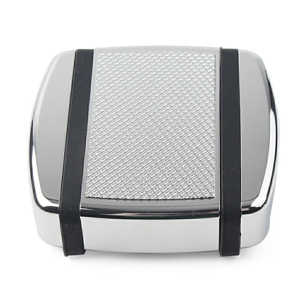Aluminum Brake Pedal Pad Chrome for Harley XG, Dyna, FX Softail (2015-2017)