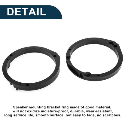 6.5" Tweeter Speaker Spacer Rings for Honda Civic  -  Set