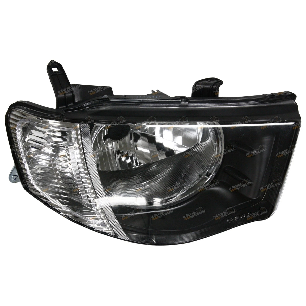 Clear Headlights Pair LH+RH Mitsubishi Triton MN Series (2009 - 2015)