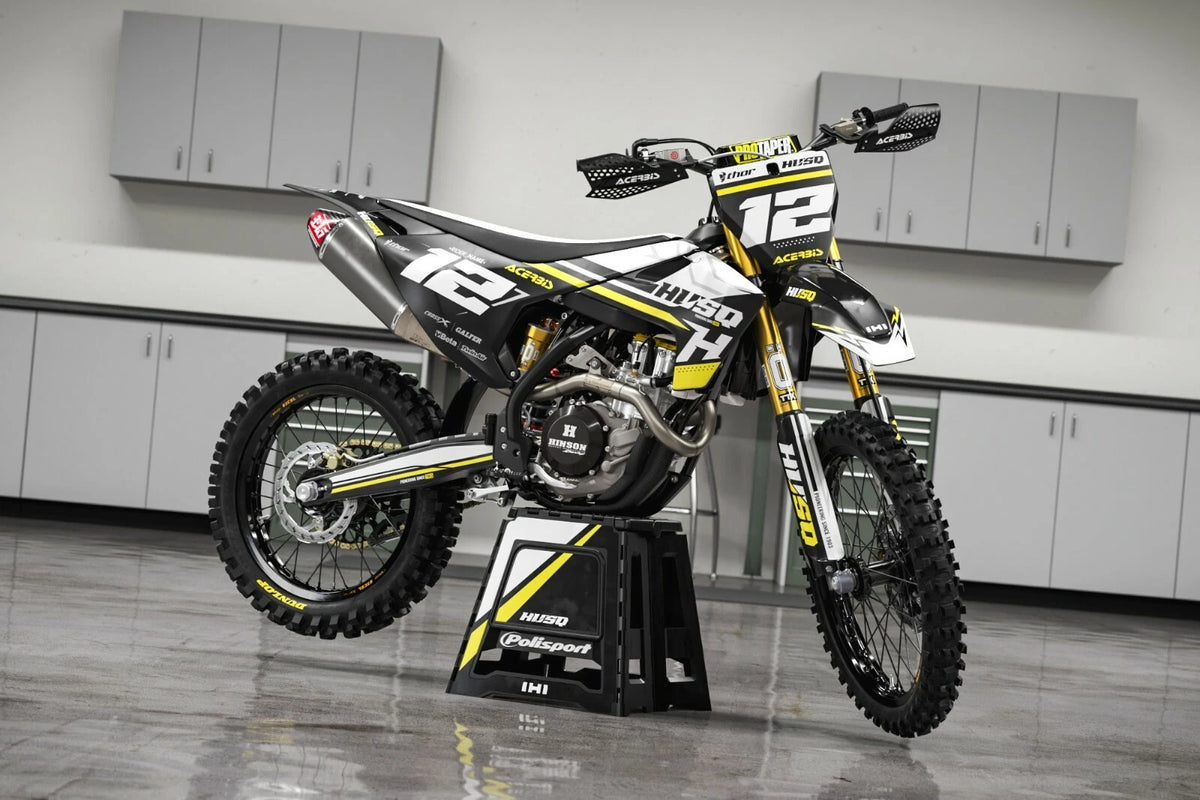 Husqvarna TC 85 Custom Graphic Kit HERO Decals Stickers (2018-2023)