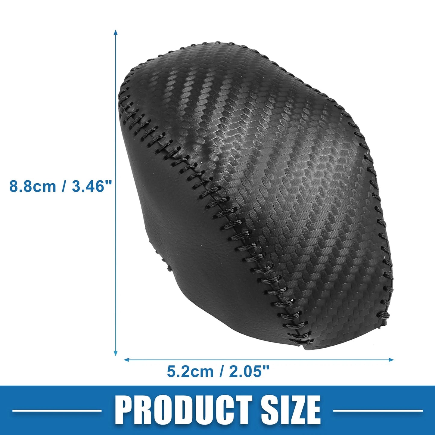 Gear Shifting Knob Cover Trim for Toyota Highlander 2020-2023 Black