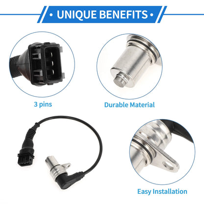 Crankshaft Position Sensor for BMW M3 MT 1992-1995 (1 x Black Sensor)