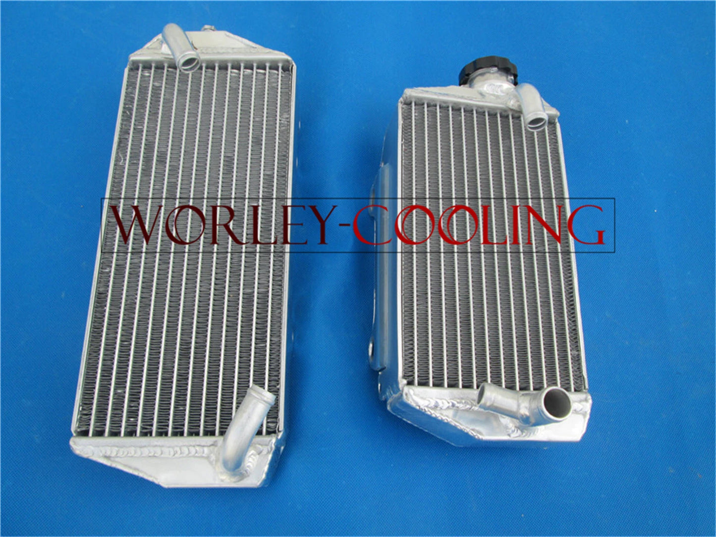 Aluminum Radiator + Silicone Hoses for Suzuki RMZ450 (2007)