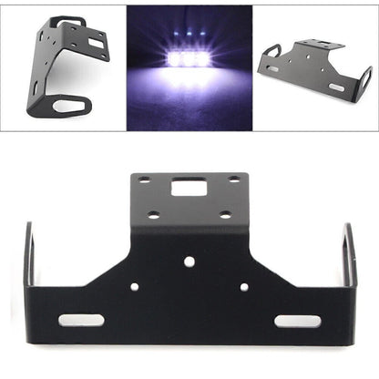 Fender Eliminator License Plate Holder Black for Kawasaki Z800 (2013-2018)