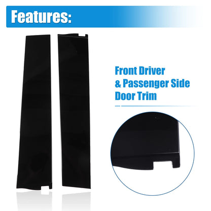 Door B Pillar Trim Panel Left & Right Windshield Outer for Cadillac Chevy