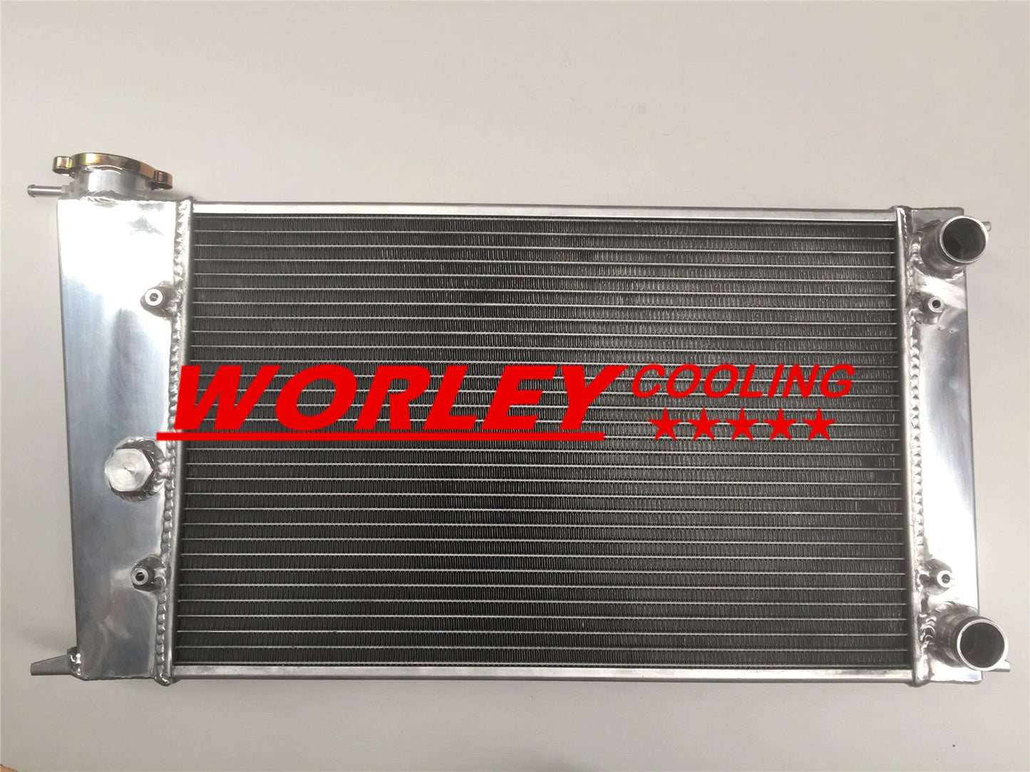 2 x core aluminum radiator for VW GOLF MK1 / JETTA / SCIROCCO (1974-1983)