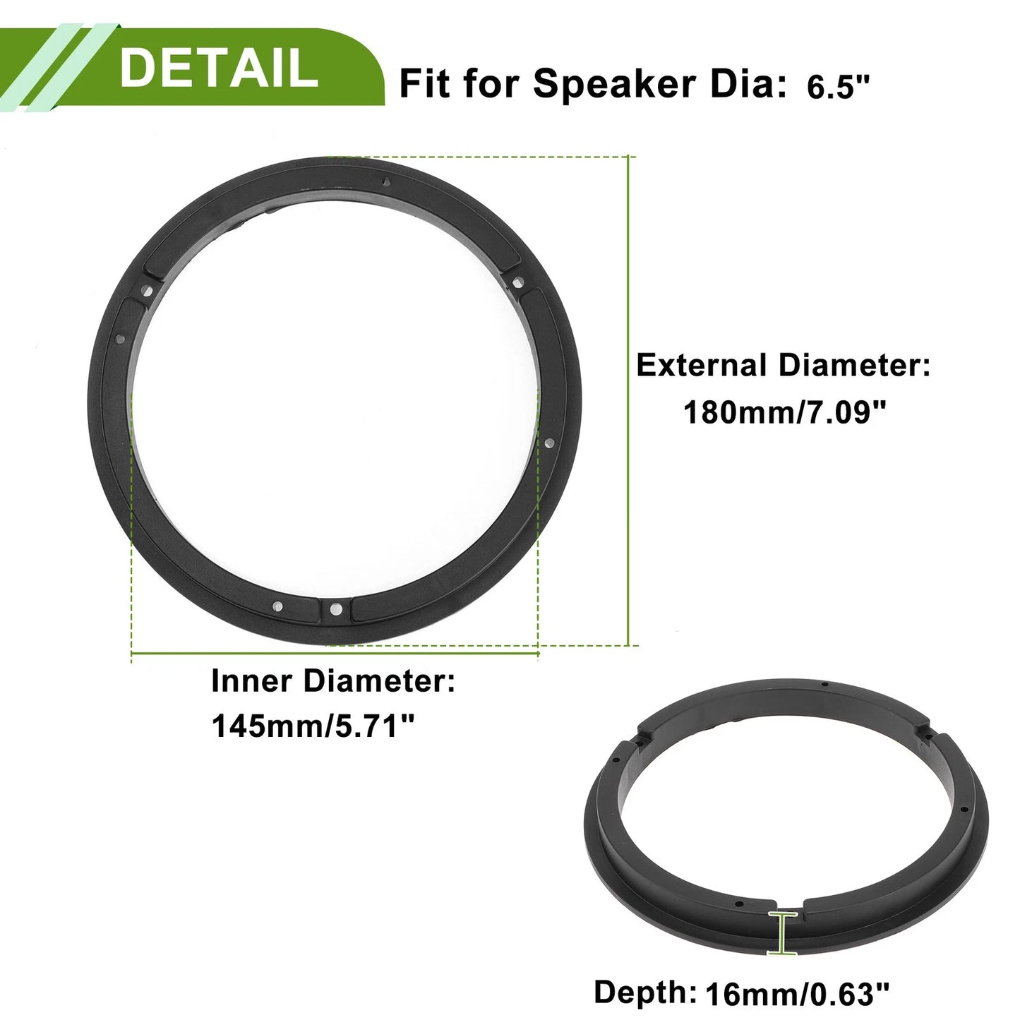 Tweeter Speaker Spacer Adapter for Suzuki Grand Vitara (2006-2014)