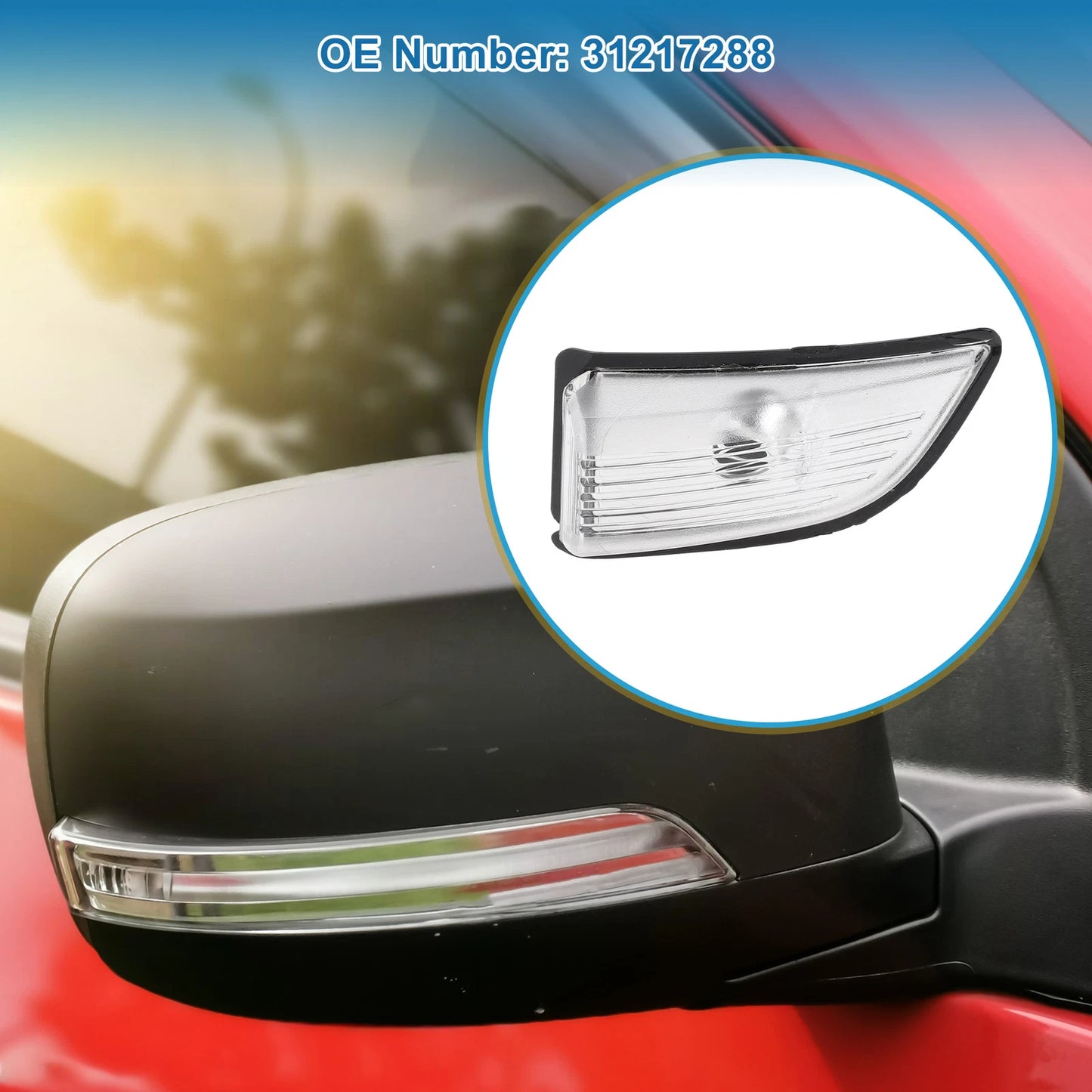 Left LED Turn Signal Light for VOLVO XC60 (2009-2017)