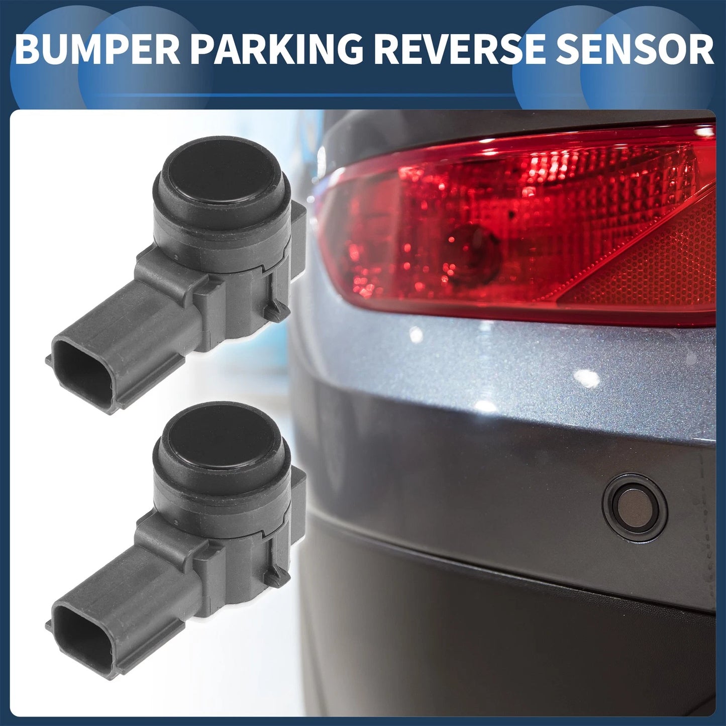 2 x Bumper Parking Reverse Sensor for Buick Enclave (2018–2020)