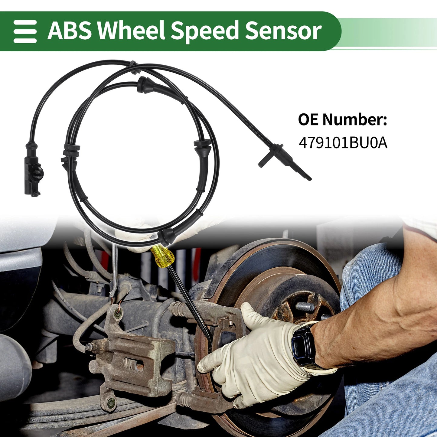 ABS Wheel Speed Sensor for Infiniti G37 Q60 (2011-2013)